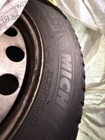 4x Cerchi in ferro e Gomme invernali Michelin usate e cerchi