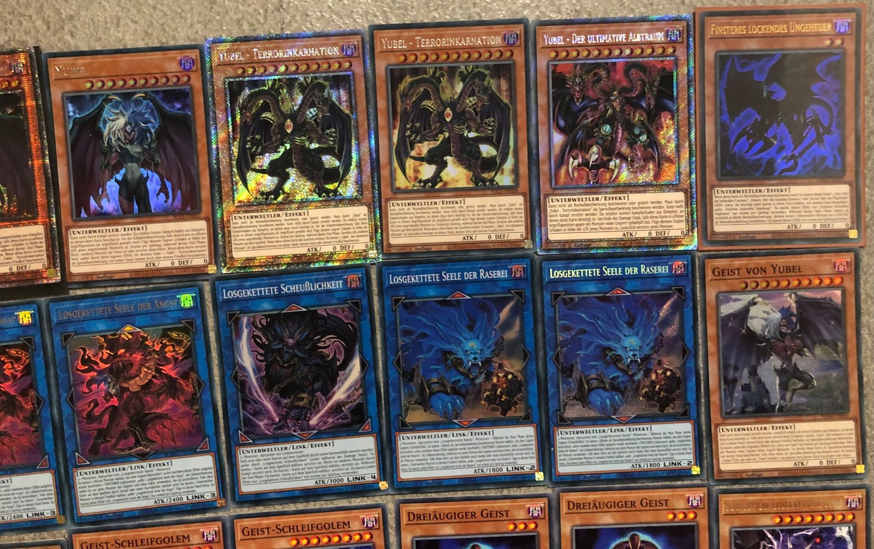Yugioh Carte collezionabili: YuGiOh Yubel / Losgekettet Deck – Usato da Altstätten SG venduto da ChangeMaker 6