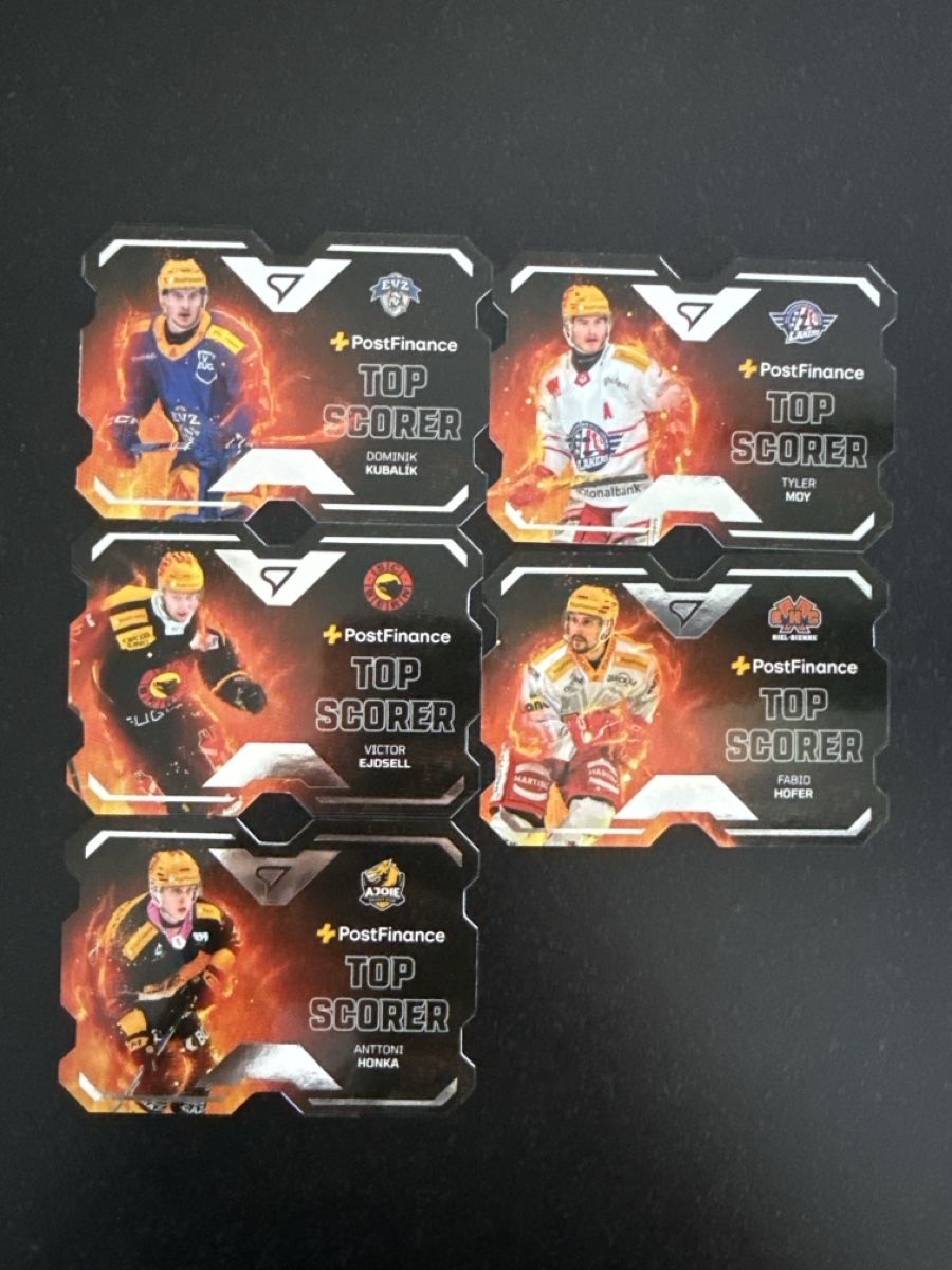 Sportzoo Sammelbilder & Trading cards: Sportzoo playoff top scorer  – Neu und originalverpackt aus Posieux von figaro_nala