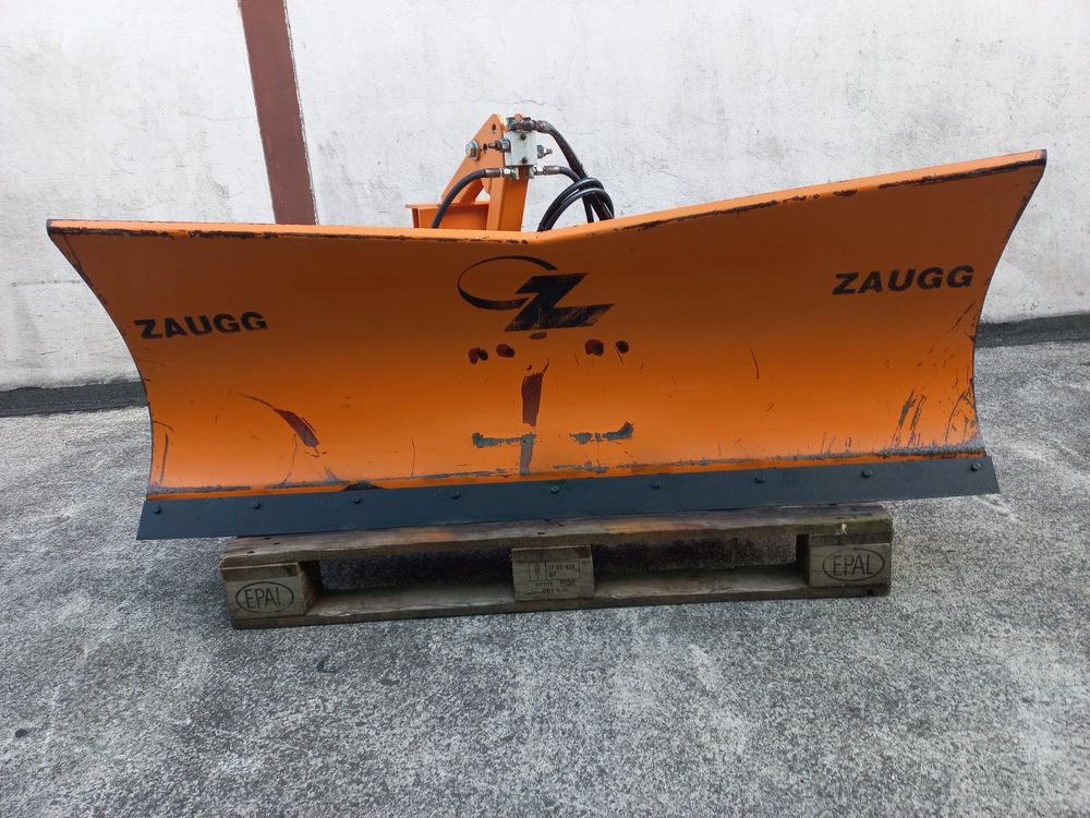 Schneepflug Zaugg G3-160 Kubota Terratrac Polytrac Rapid MT (Gebraucht ...