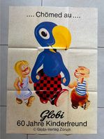 NEUES Poster - 60 Jahre Globi - 1992 Globi Verlag - G1468