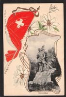 Prägekarte Eidg. Turnfest Zürich 20.Vll.1903 , Off. Stempel
