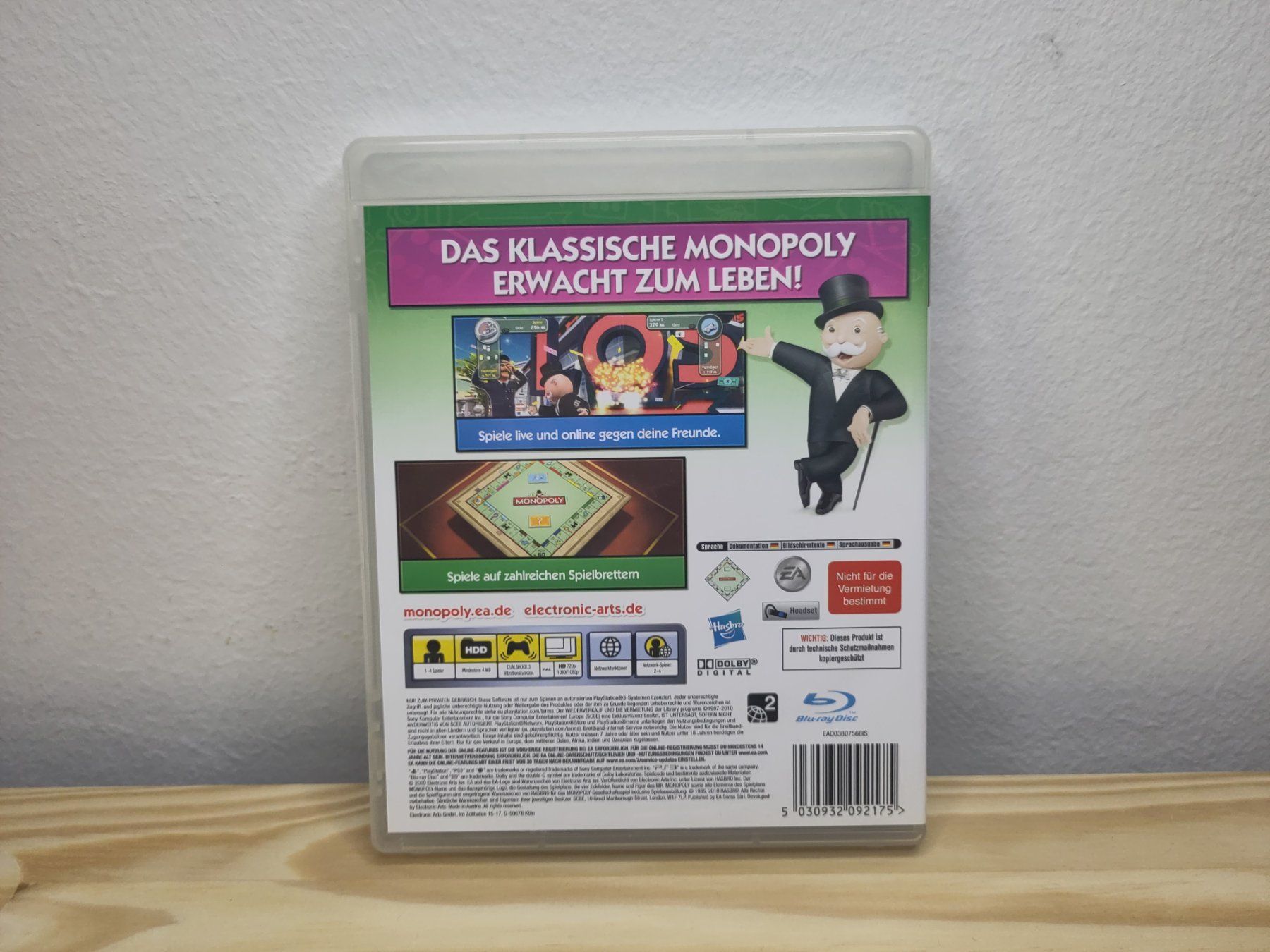 Giochi: Monopoly Streets  Playstation 3 PS3 CIB PAL – Usato da Zug venduto da RepTCG 1