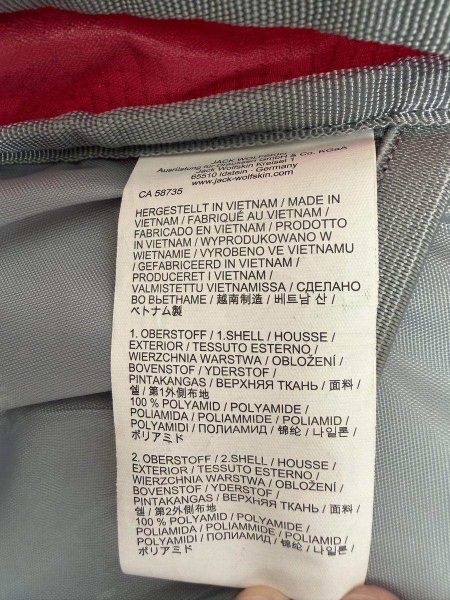 Jack Wolfskin Zaini: Jack Wolfskin Wanderrucksack pink 18L – Usato da Jona venduto da dar_k2v9 7