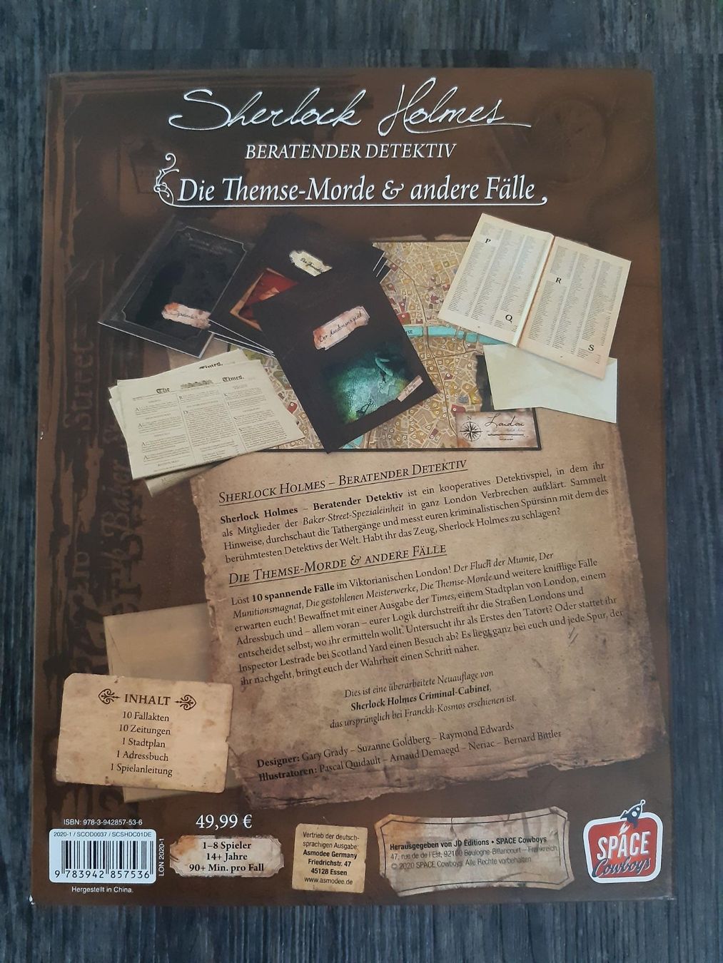 Spiele: Grosse Sherlock Holmes Rätselbox – Neu (gemäss Beschreibung) aus Aadorf von LamaQueen 1