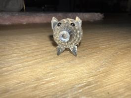 Süsses Glücks-Schwein 🐷 aus Kristall - Deko für dich!
