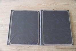Fotoalbum mit Zwischenblättern, 2 Stück, je 80 Seiten, neu