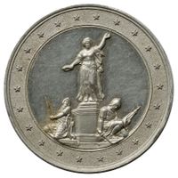 Medaille 1892 Vereinigungsfeier von Gross- & Klein Basel