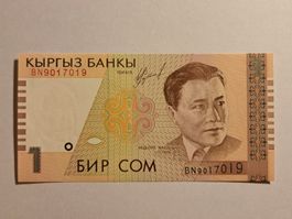 KIRGISTAN - 1 Som 1999 UNC (BN9017019)