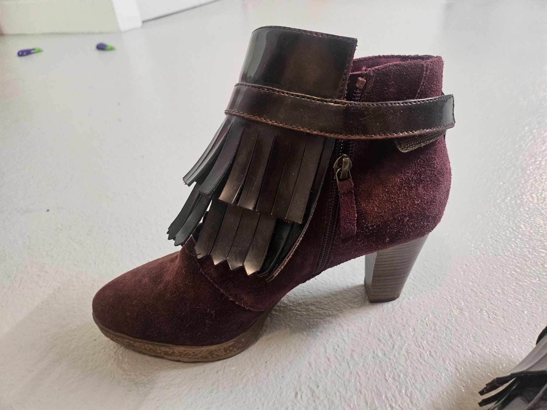 Tamaris Scarpe da donna: Tamaris Leder Stiefel – Usato da Kefikon TG venduto da Livline 2