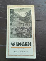 Alter Prospekt / Wengen - Berner Oberland Ausgabe ca. 1930