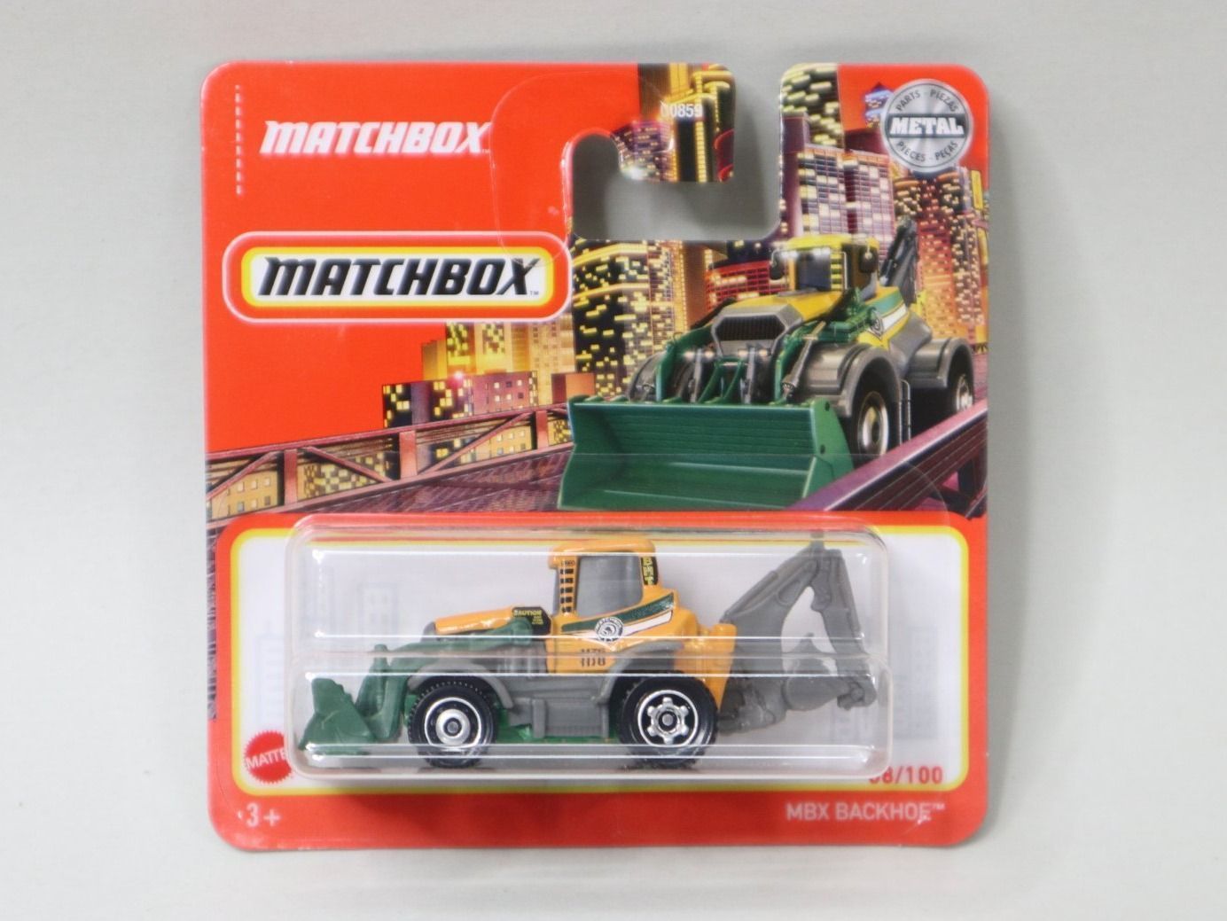 Matchbox Modellini d'auto: Matchbox Bagger MBX Backhoe neu Trax Schaufellader – Nuovo e nell'imballaggio originale da Eschenbach SG venduto da Astalavista