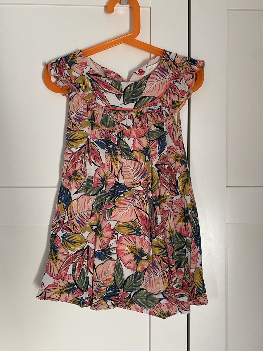 Mango Vestiti & Gonne: Sommerliches Mango Kleid, Gr. 104 – Usato da Nänikon venduto da schtern