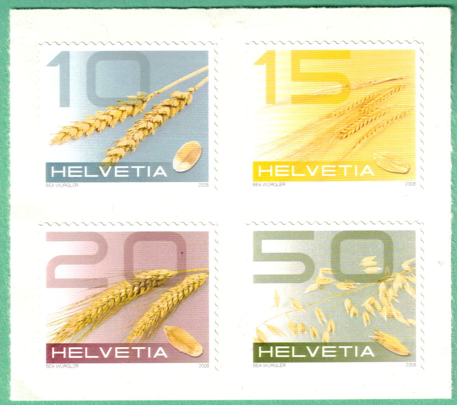 Alle Briefmarken: 2008  DM   Getreide  postfrisch – Neu und originalverpackt aus Mellingen von Ginger