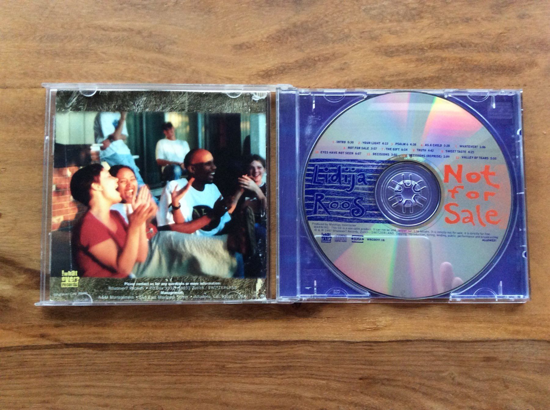 CD: CD Lidija Roos - Not For Sale – Usato da Horgen venduto da flyingpenguin2000 1