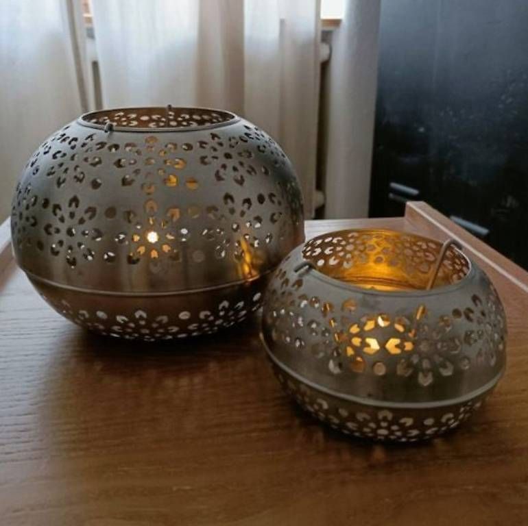 Bougeoirs: Windlicht 2er Set – D'occasion à Basel par acrettenand 1