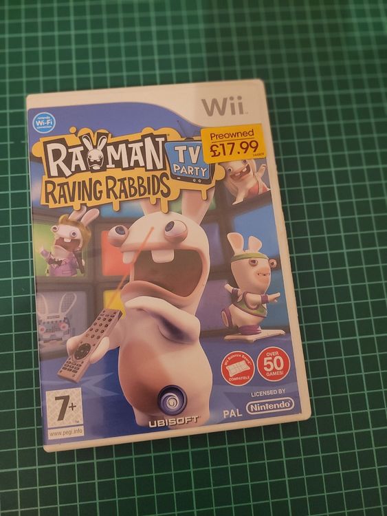 Rayman Raving Rabbids TV Party - Nintendo Wii Game 🎮 Fun! (Gebraucht ...