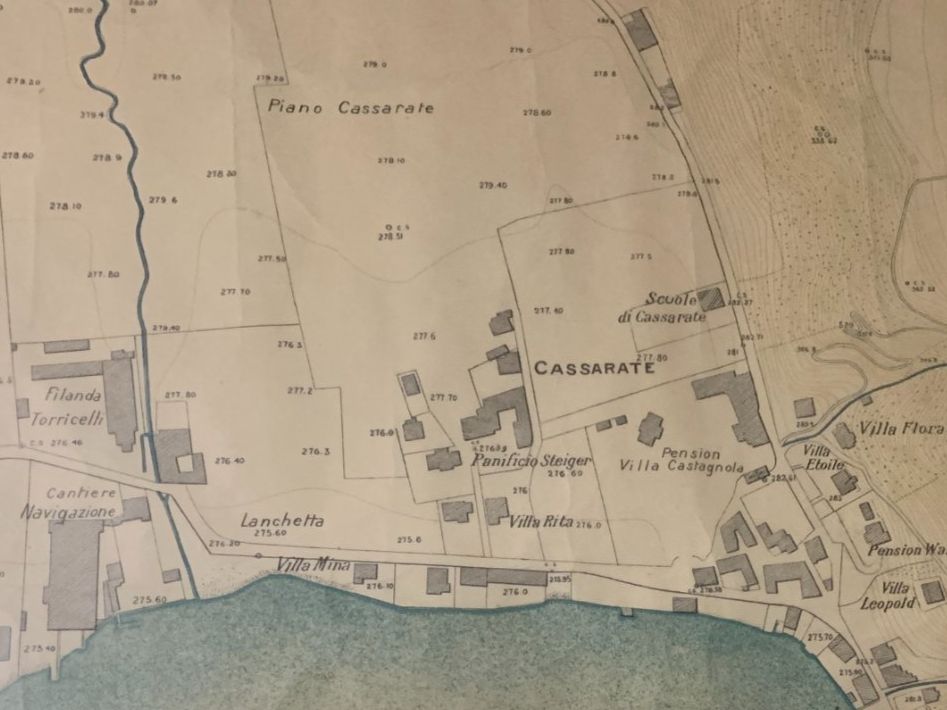Cartine & Atlanti: Lugano - Cassarate 1905 – Usato da Sorengo venduto da 74in 7