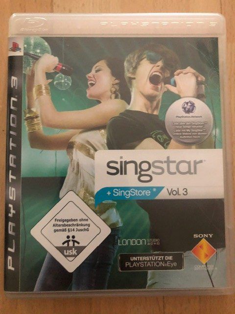 Giochi: Singstar Vol 3 - PS 3 – Usato da Nussbaumen AG venduto da Pika-Shop