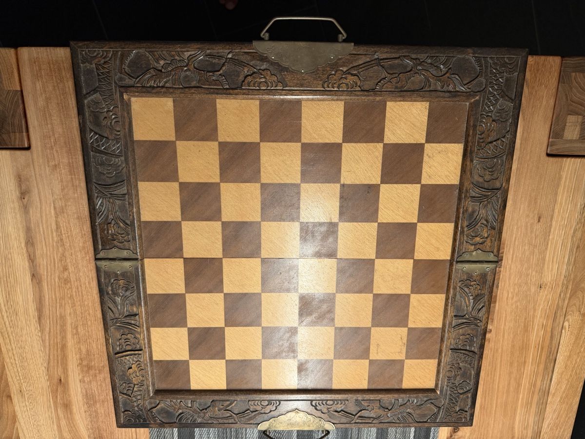 Spiele: Schachbrett aus Holz – Gebraucht aus brüttisellen von sylvanandy 3