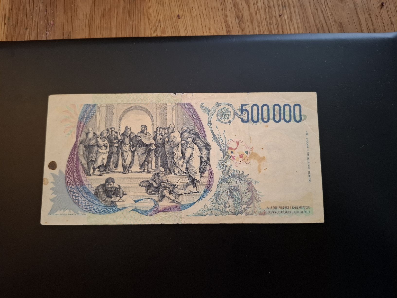 Banconote: 500000 lire Raffaello – Usato da Arth venduto da luc_85vg 1