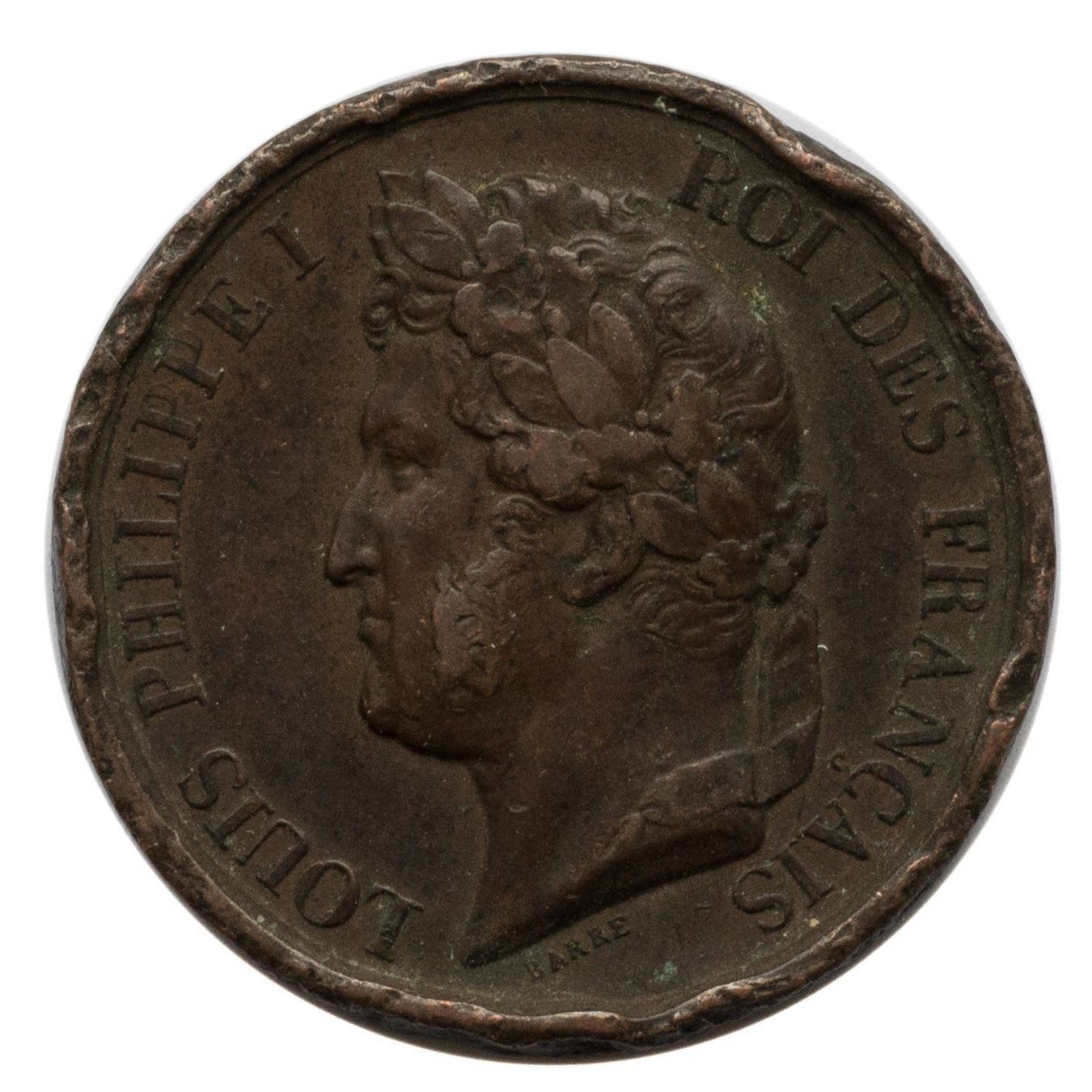Medaglie: Medaille 1842 Louis Philippe I. – Usato da Rotkreuz venduto da Swiss-Coins 1