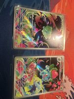 Pokemon Karten: Bulbasaur & Ivysaur - M1L=MEG Selten!