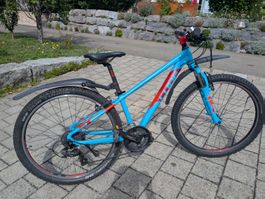 Cube Acid 260 Kinder-MTB 26", blau/rot, Jg. 2023, 24 Gänge