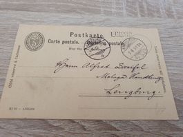 Postkarten Ganzsache Lugano