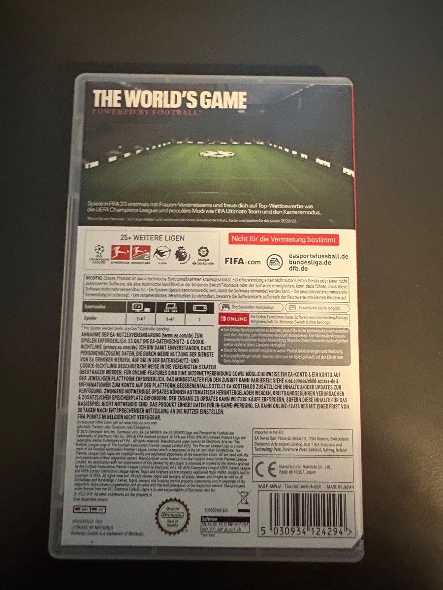 Giochi: Fifa 23 Nintendo Switch – Nuovo (secondo la descrizione) da Inwil venduto da Morgilda 1