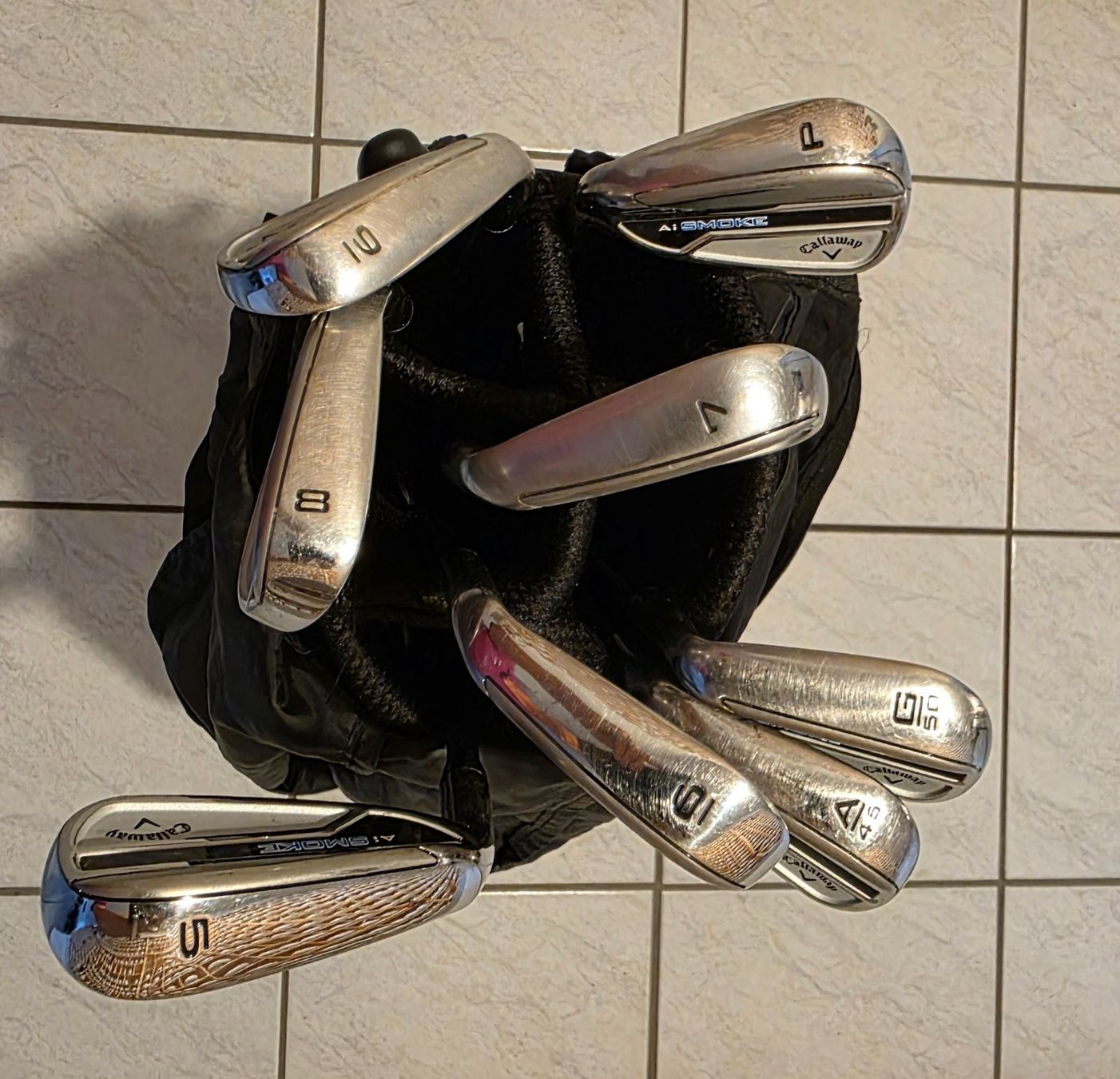 Callaway Mazze & Set: Eisenset Callaway Linkshand – Usato da Münchenbuchsee venduto da Wombat70