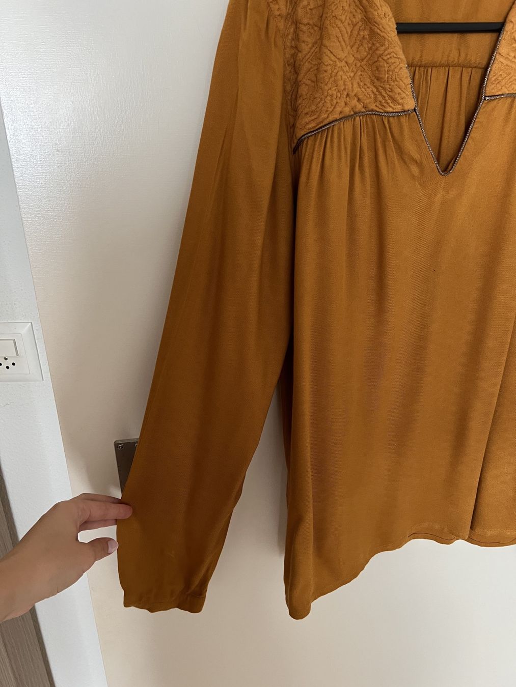 Promod Blusen: PROMOD Mustard Blouse CH 36 – Gebraucht aus Horgen von linuxrp 6