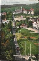 Karte Waldhaus Dolder1910 mit Dolderbahn