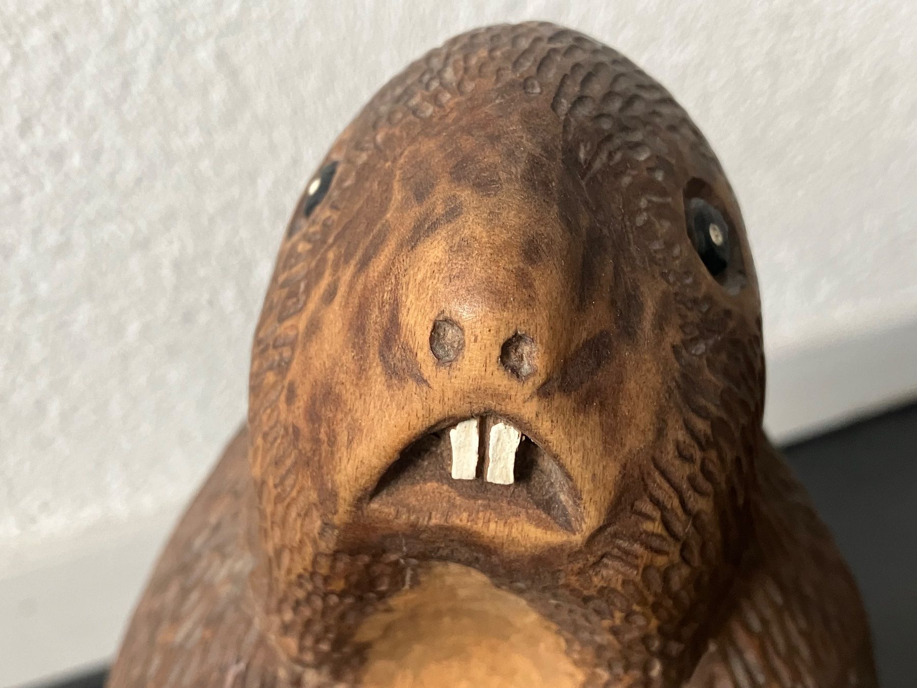 Statuette: Murmeltier aus Holz, geschnitzt – Usato da Zürich venduto da Idbiw 8
