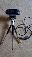 Logi HD 1080p Kamera Webcam mit Stativ 922 Pro Stream