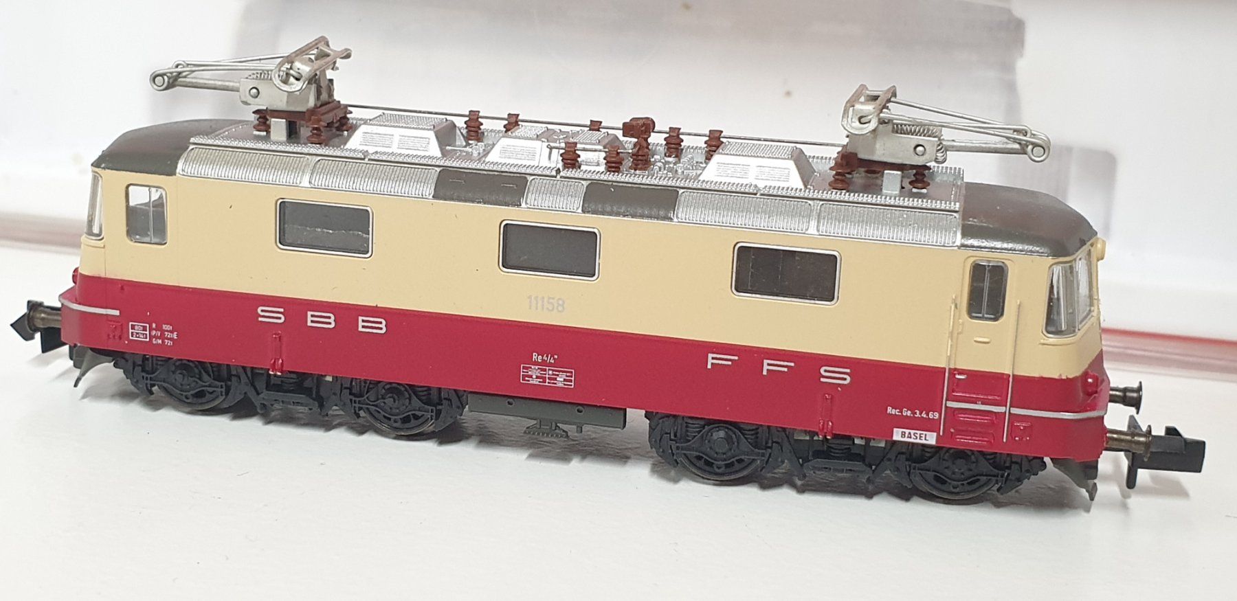 Fleischmann Spur N SBB Re4/4 TEE 7341 (Gebraucht) in