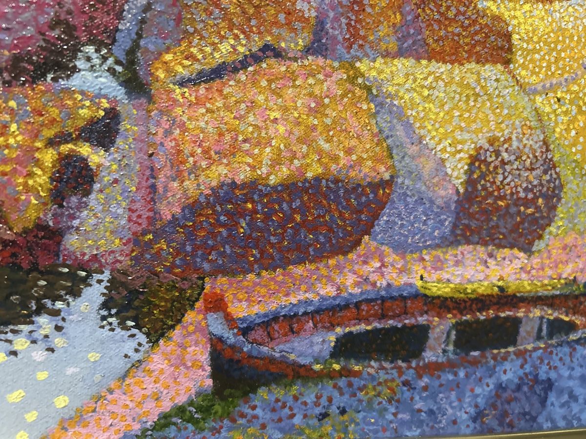 Dipinti: Gemälde, Küstenlandschaft, Sommer – Usato da Glarus venduto da KunstWerkEr-LS87 2