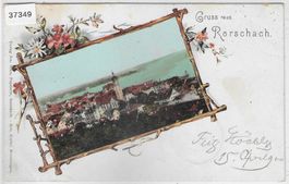 Gruss aus Rorschach - Litho
