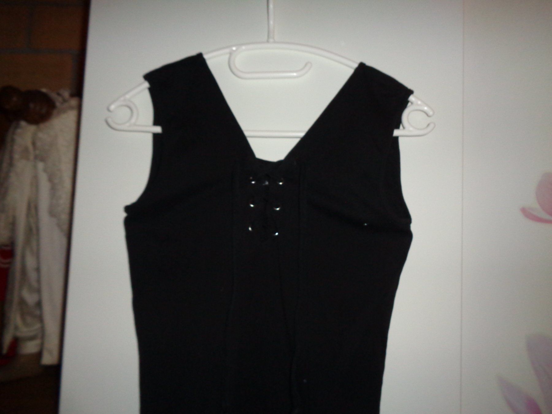 Kleider: *** Gerades Kleid *** Chicoree / Schnürung – Gebraucht aus Othmarsingen von Leuchtturmlady 1
