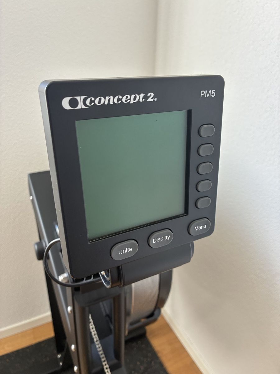Concept 2 Hometrainer: Concept2 Model D / RowErg mit PM5 – Gebraucht aus Bonstetten von Nirgendhaus 3