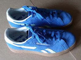 Reebok Damen Sneaker, Wildleder, blau/hellgrün, Gr. 40 (EUR)