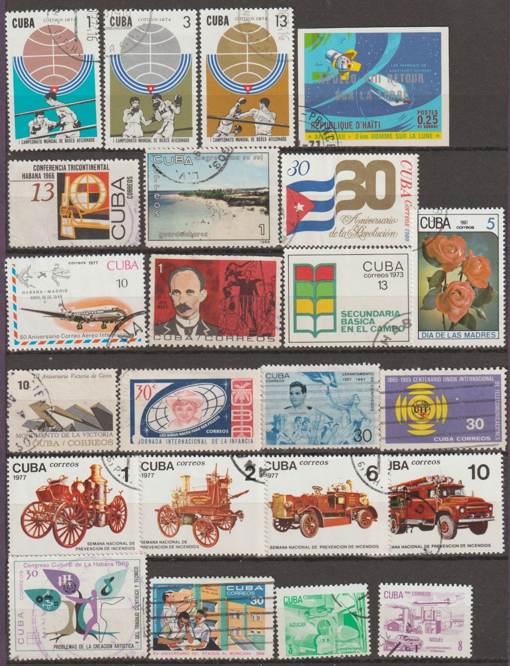 Tutti i francobolli: Cuba lot divers – Usato da Crans-Montana venduto da kira56 2