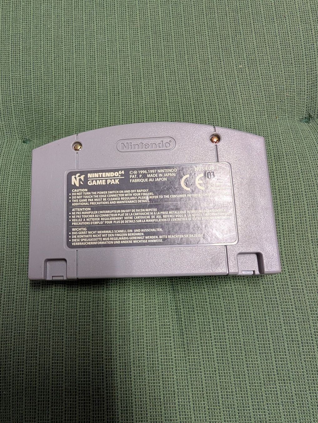 Giochi: Pokémon stadium Nintendo 64 – Usato da Giubiasco venduto da Ticinerd 1