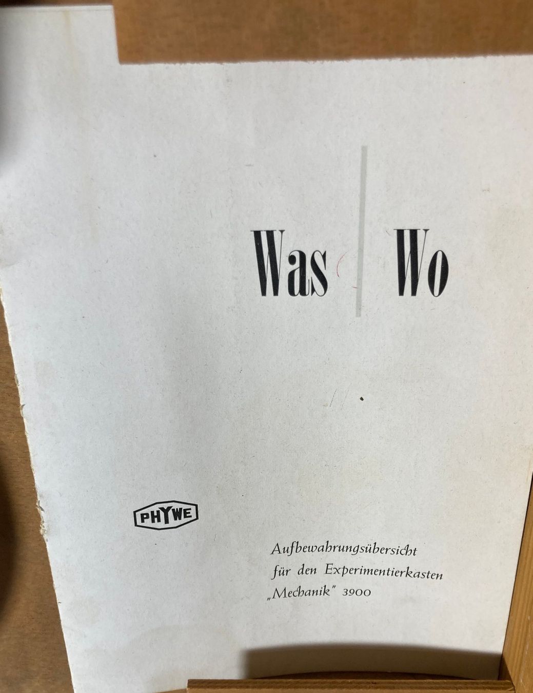 Giocattoli: PHYWE Schul-Experimentierkasten Mechanik – Usato da Luzern venduto da Solanor13 1