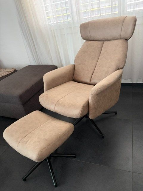 Mömax Sessel: Relax-Sessel mit Hocker – Gebraucht aus Emmenbruecke von Haufis 1