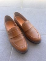Braune Lederschuhe / Loafers, Grösse 37, Top Zustand!