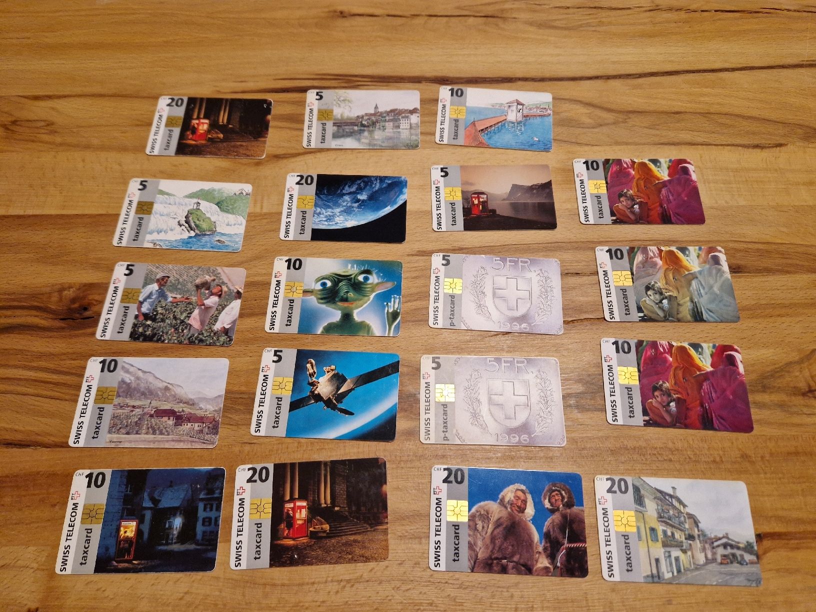Schede telefoniche: Swiss Telecom Taxcard-Sammlung – Usato da Goldach venduto da Napoleon_1992