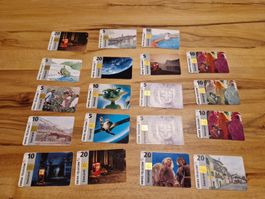 Swiss Telecom Taxcard-Sammlung