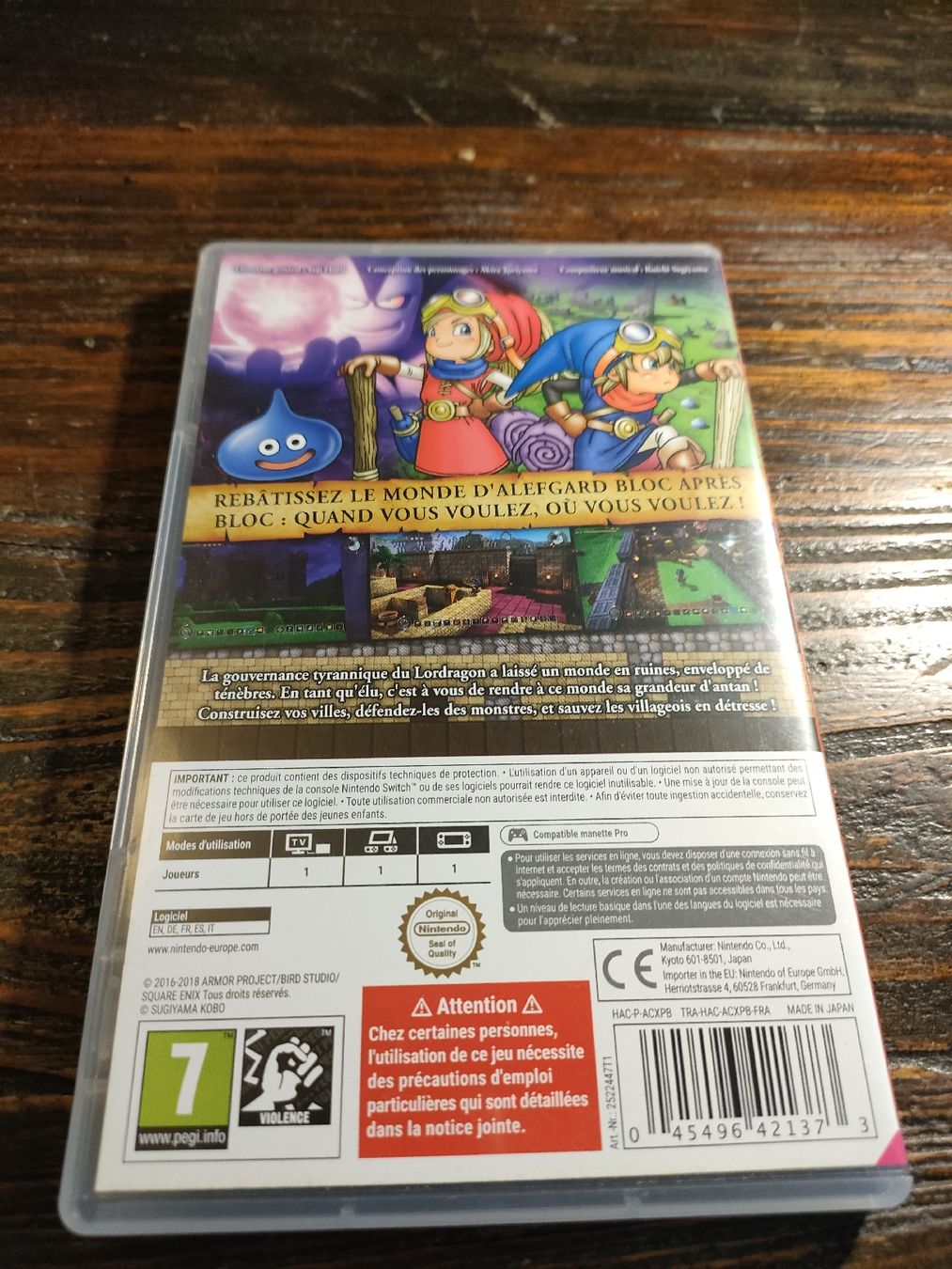 Nintendo Jeux: Dragon Quest Builders sur Switch – D'occasion à La Chaux-de-Fonds par nwa_w9zt 1