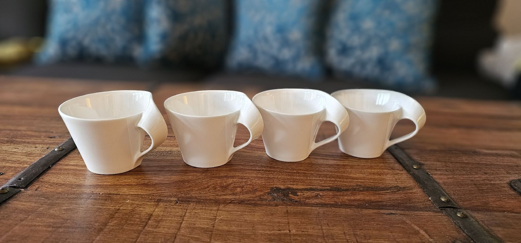 Villeroy & Boch Tassen: Villeroy & Boch Kaffeetassen Set 4 Stück.  – Gebraucht aus Kollbrunn von Antikmann